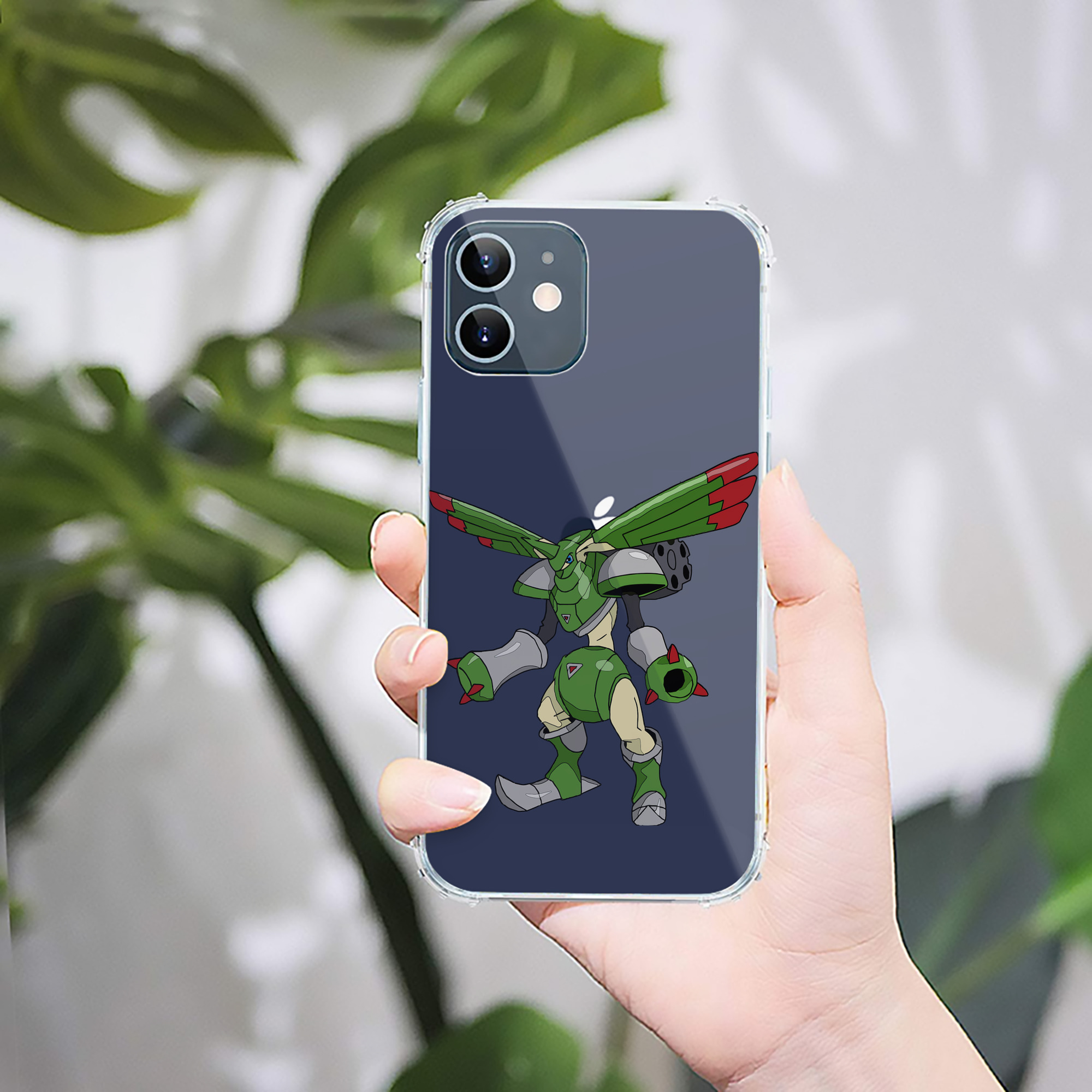 （画像用） Digimon デジタルモンスター/デジモン 【iPhone 12シリーズ対応】透明スマホケース（クリアソフトケース）
